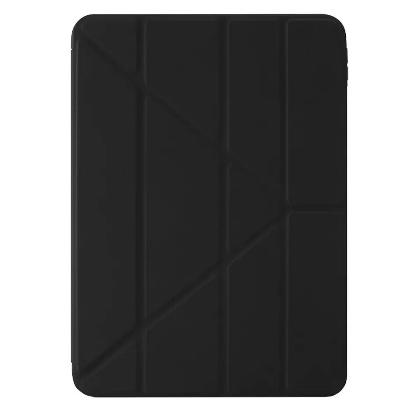 iPad 10.9" (2022) Deksel - Origami No1 Case - Svart / Gjennomsiktig