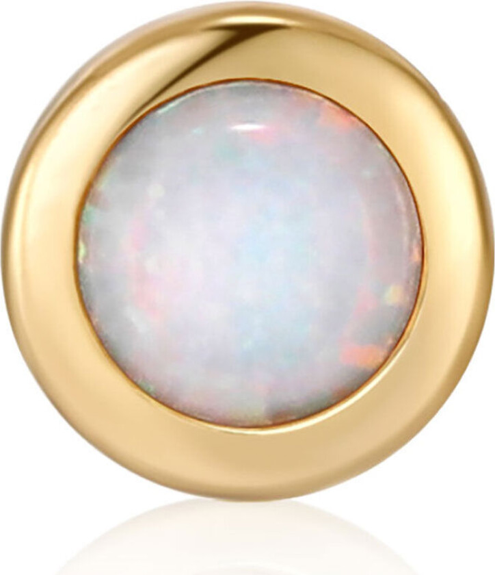 , Single stud i forgylt 925 sølv