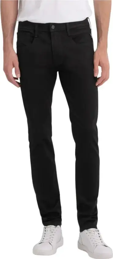 Herre, Jeans, Svart, W36 L32