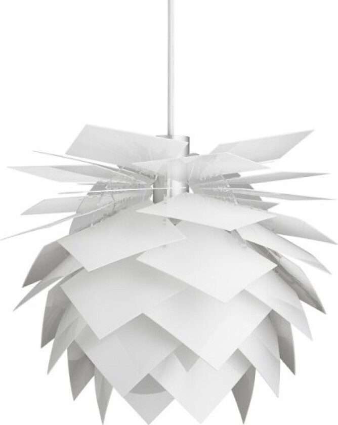PineApple pendellampe, hvit, Ø75 cm