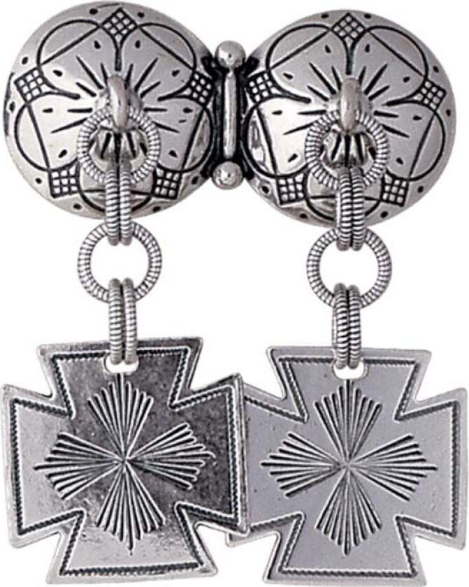 Halssølje i 830 oksidert sølv