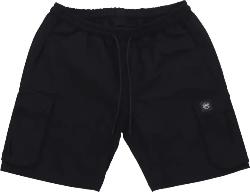 Herre, Shorts, Svart, L