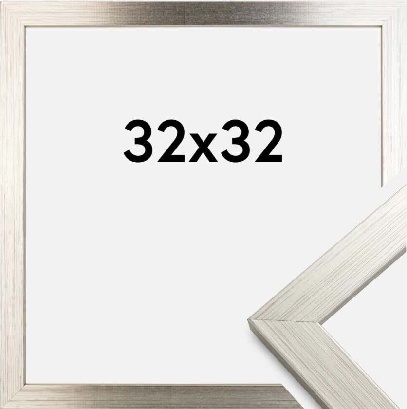 Ramme Silver Wood 32x32 Cm