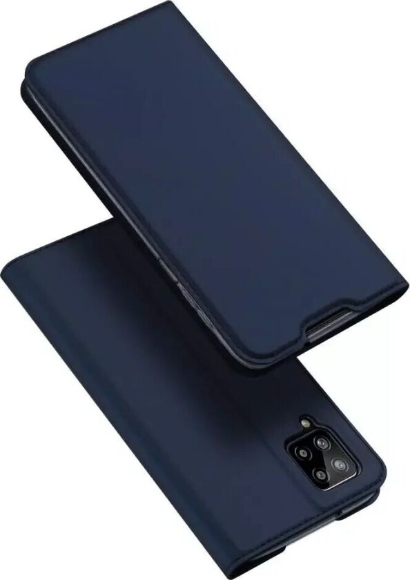 Samsung Galaxy A12 DUX DUCIS Skin Pro Series Thin Wallet Deksel - Blå