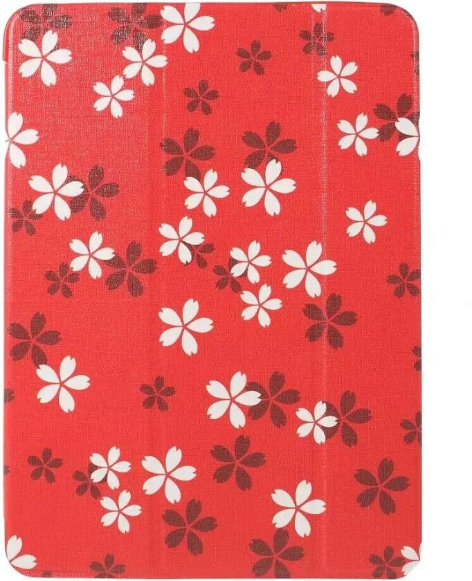 iPad Pro 11" Skinn Deksel med Tri-fold Stand - Flowers