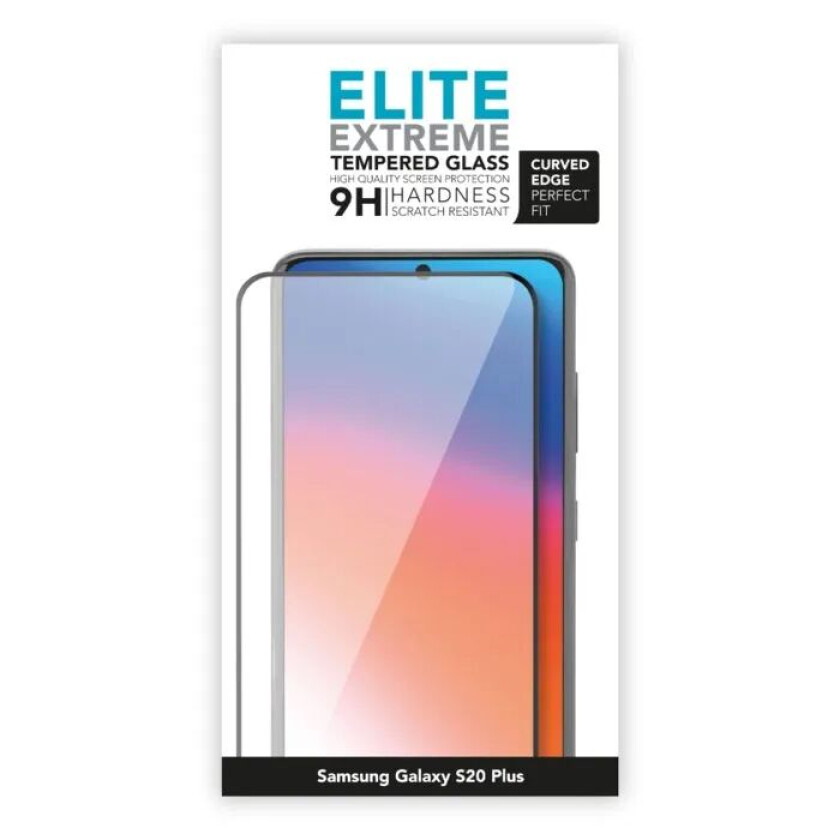 Elite Extreme Curved Skjermbeskytter for Galaxy S20 Plus