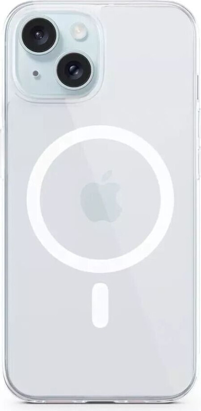 iPhone 15 Mag+ Hero Deksel - MagSafe-Kompatibel - Gjennomsiktig