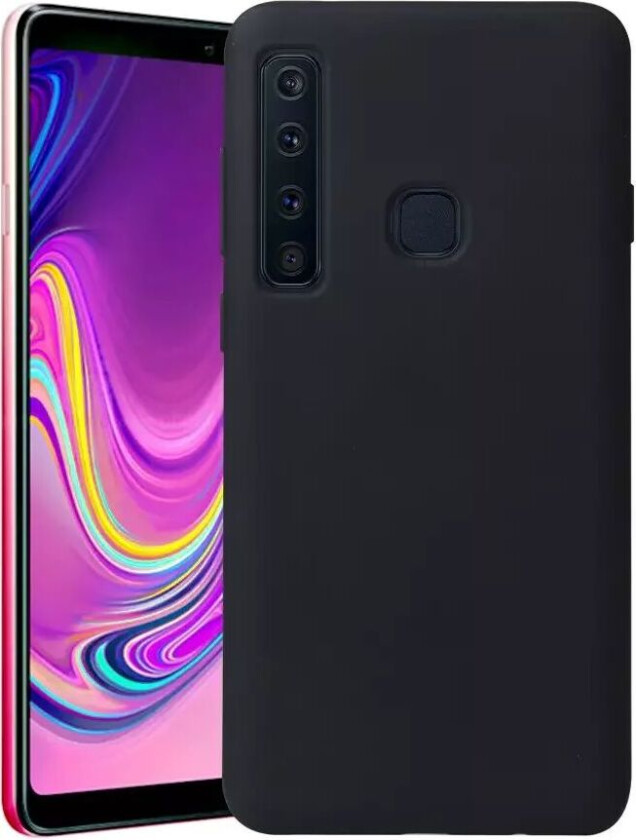 Samsung Galaxy A9 2018 Fleksibelt Deksel - Svart