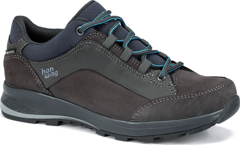Women's Banks Low Lady Gore-Tex 42.5, Asphalt/Ocean