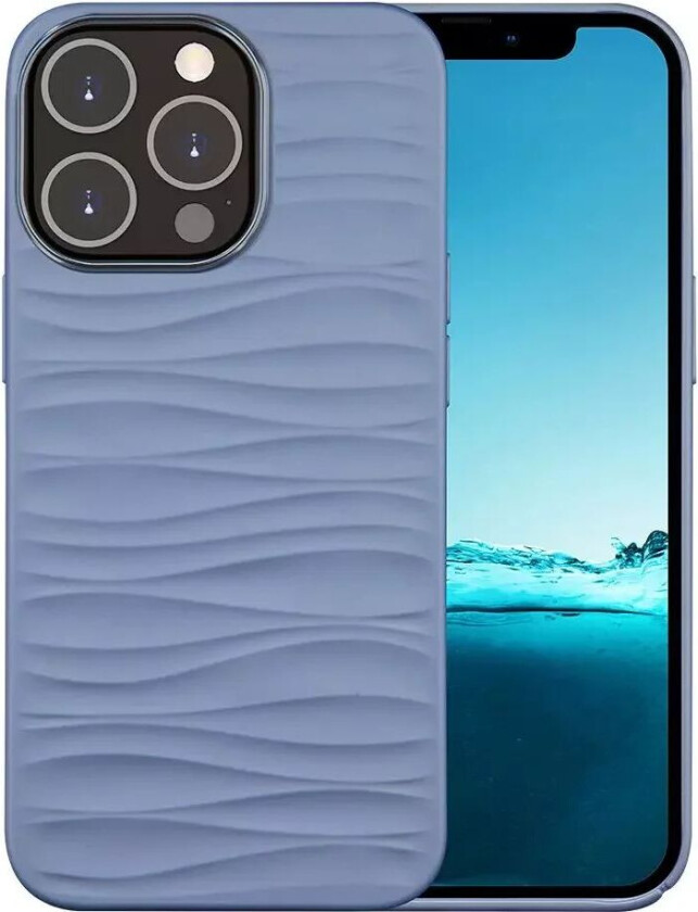 dbramante1928 iPhone 14 Pro Dune Deksel - 100% Resikulert Plast - Blå