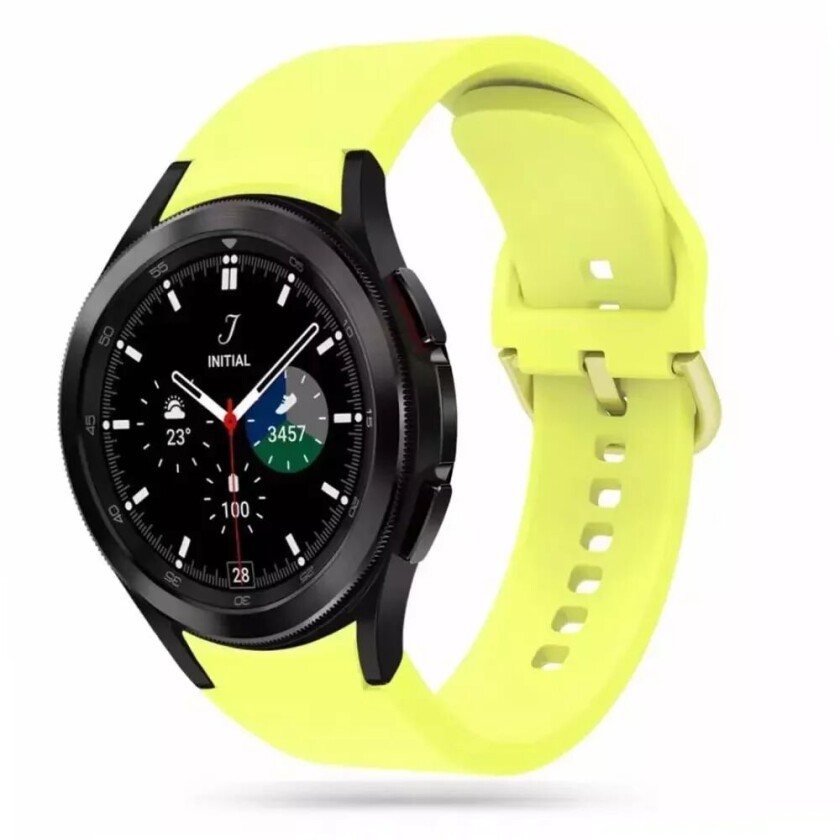 Tech-Protect Klokkereim til Samsung Galaxy Watch 4 / 5 / 5 PRO (40 / 42 / 44 / 45 / 46 MM) fra Tech-Protect - Gul