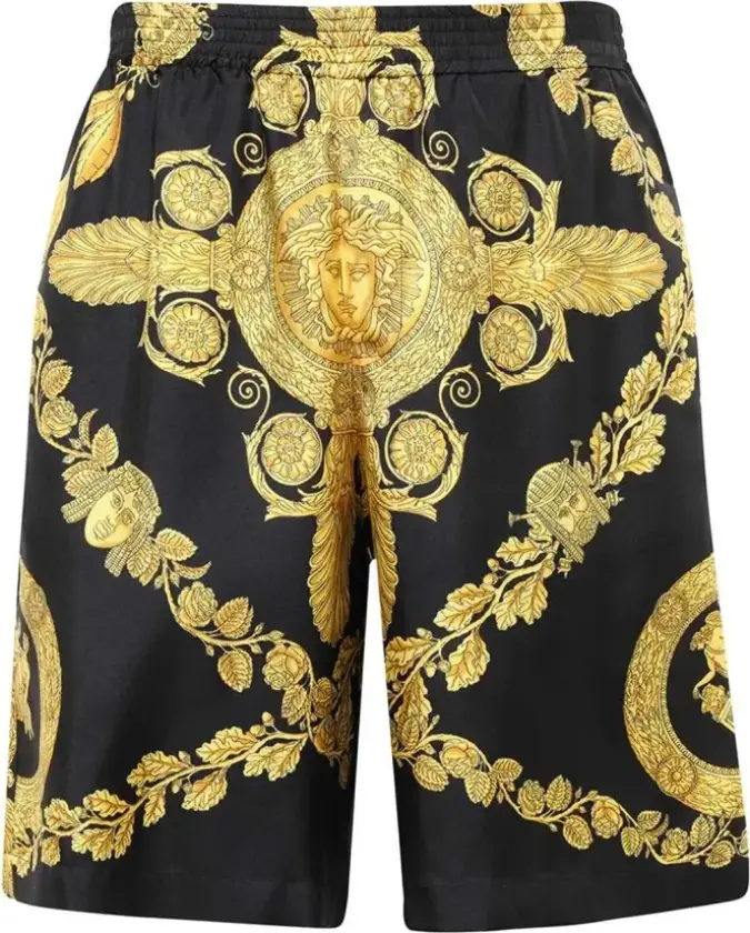 Herre, Shorts, Svart, L