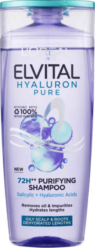 Elvital Hyaluron Pure Purifying Shampoo 250 ml