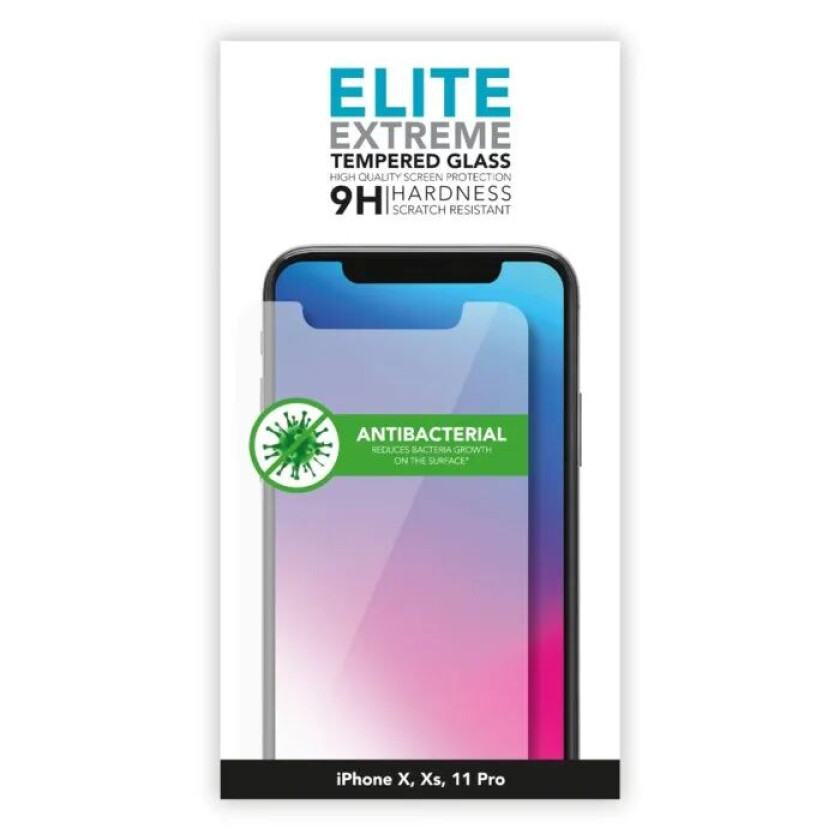 Elite Extreme Skjermbeskytter for iPhone 11 Pro/X/Xs