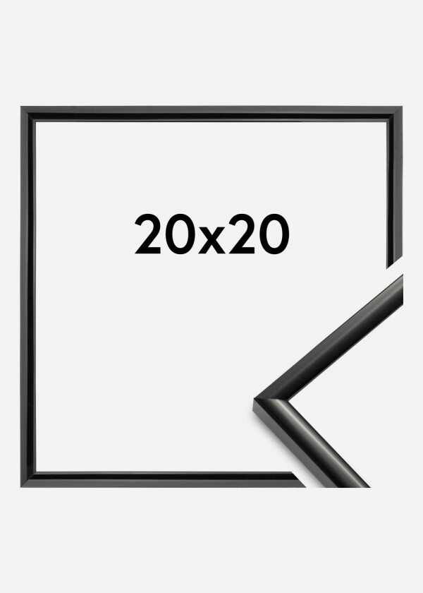 Ramme New Lifestyle Svart 20x20 Cm