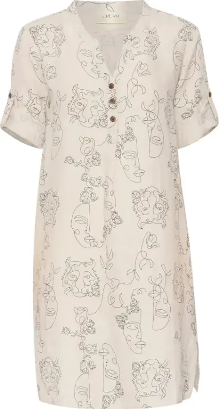 Dame, Kjoler, Beige, S
