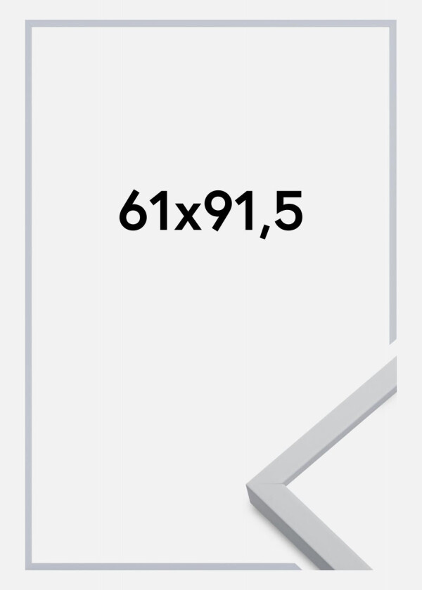 Ramme Oslo Akrylglass Hvit 61x91,5 Cm