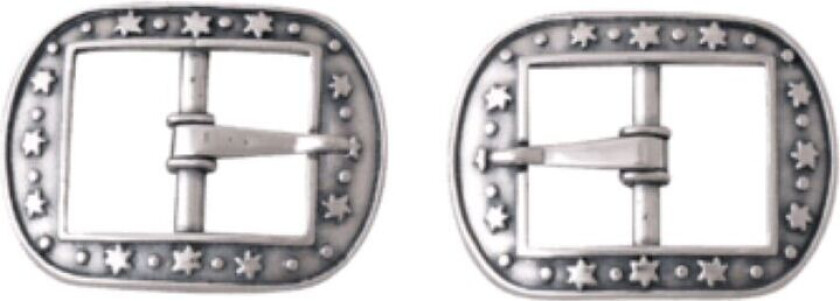 Bilde av Skospenner Troms i 830 oksidert sølv