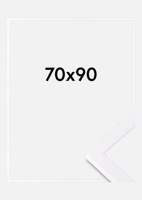 Ramme Selection Akrylglass Hvit 70x90 Cm