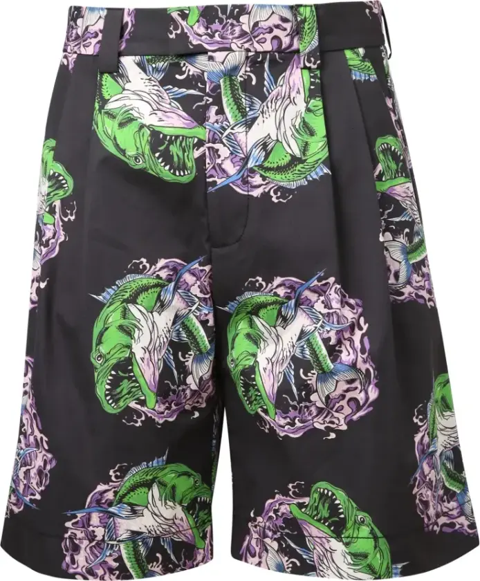Msgm, Herre, Shorts, Svart, S