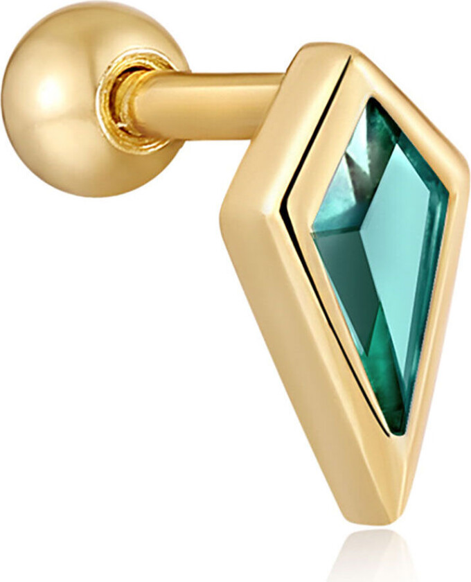 , Single stud i forgylt 925 sølv