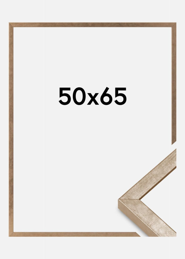 Ramme Ares Akrylglass Messing 50x65 Cm