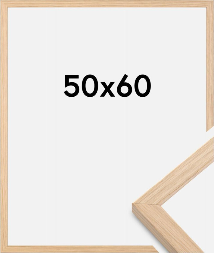 Ramme Grimsåker Akrylglass Eik 50x60 Cm