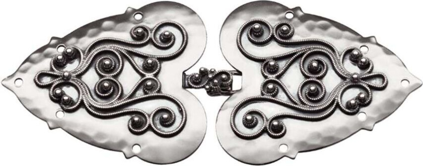 Bilde av Beltespenne Rogaland i 830 oksidert sølv