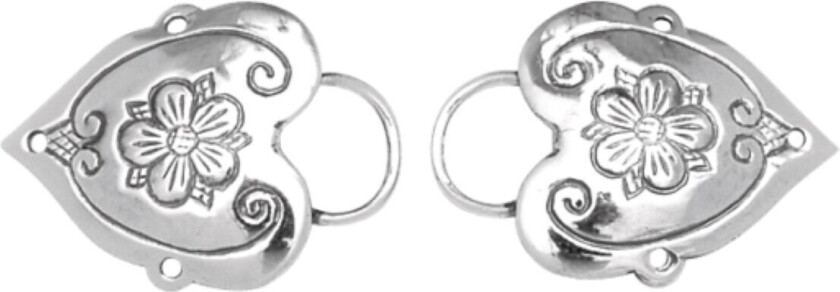 Bilde av Maljer Olavsrosen i 830 oksidert sølv