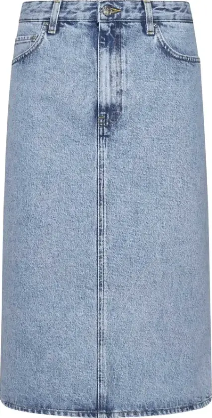 Dame, Skjørt, Blå, S