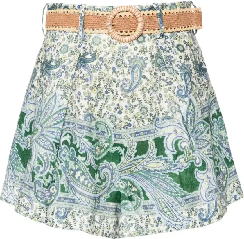 Dame, Shorts, Flerfarget, XS