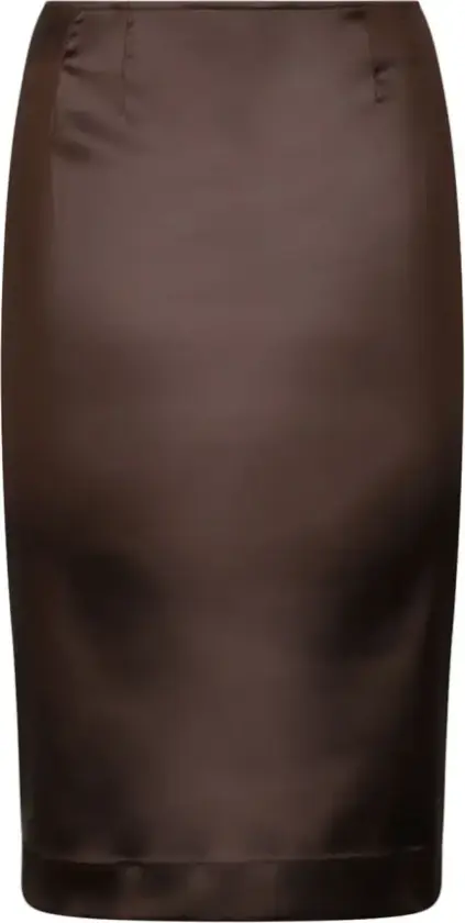 Dame, Skjørt, Brun, S