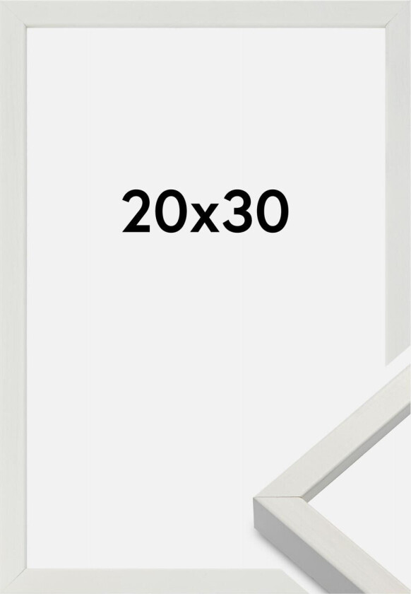 Focus Ramme Vivaldi Hvit 20x30 Cm