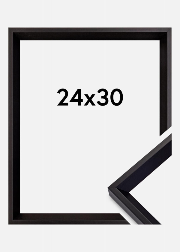 Ramme Globe Akrylglass Svart 24x30 Cm