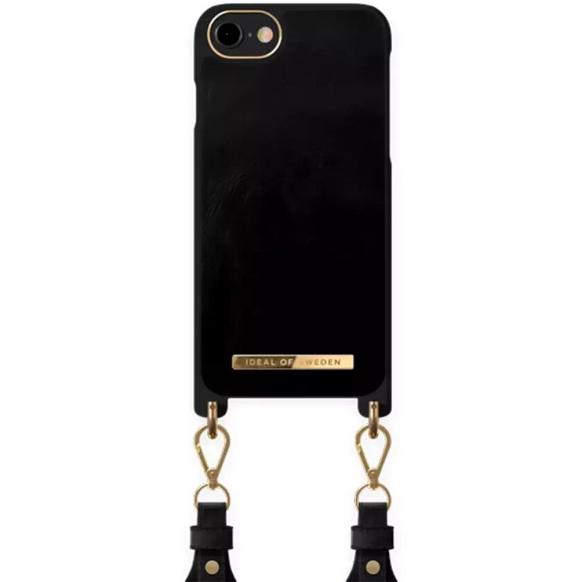 iDeal Of Sweden iPhone SE (2022 / 2020) / 8 / 7 Active Necklase Deksel - Dynamic Black