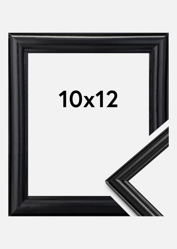 Ramme Line Svart 10x12 Cm