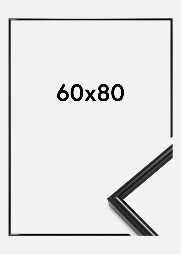 Ramme Galeria Svart 60x80 Cm