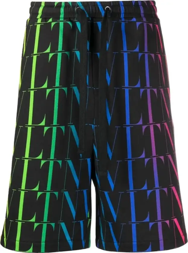 Herre, Shorts, Flerfarget, L