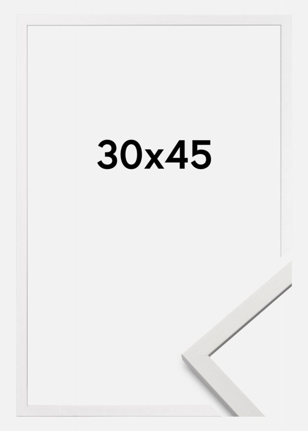 Ramme Edsbyn Hvit 30x45 Cm