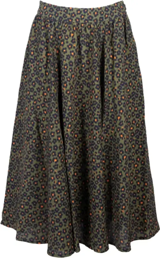 Dame, Skjørt, Grønn, S