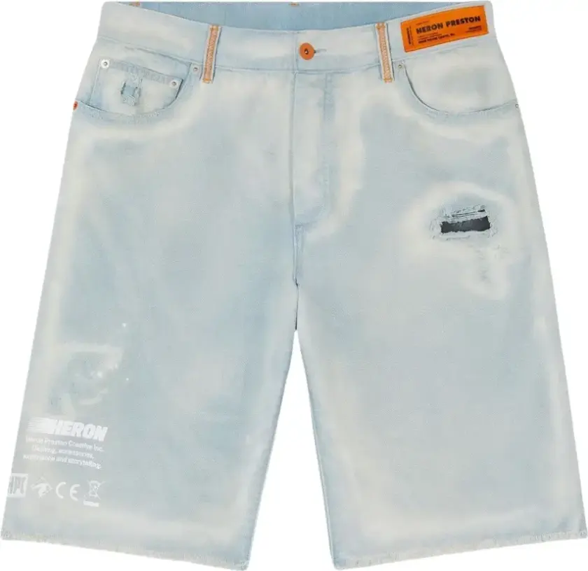 Herre, Shorts, Blå, W32