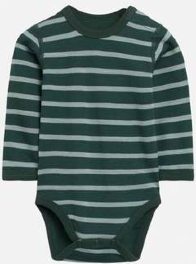 Grønn Stripete Hust & Claire Baloo Ull/Viskose Body
