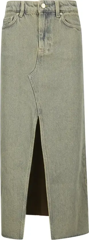 Dame, Skjørt, Brun, M