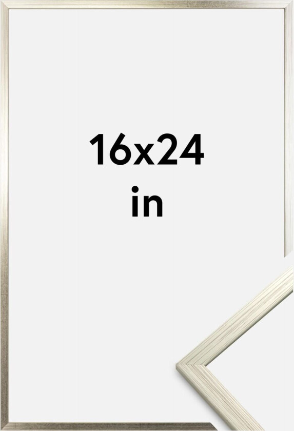 Ramme Edsbyn Sølv 16x24 Inches (40,64x60,96 Cm)