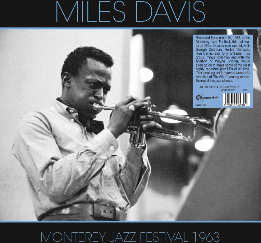 Miles Davis Live At The 1963 Monterey Jazz Festival LP/Vinyl