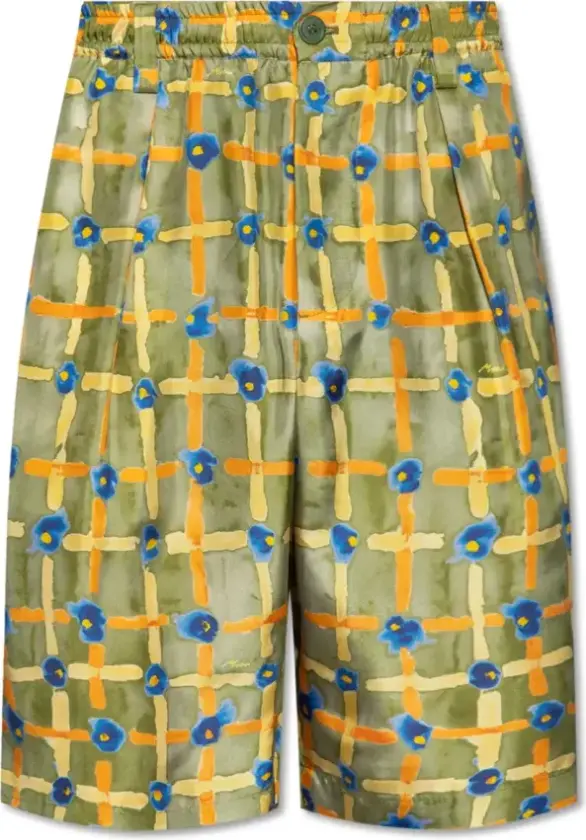 Herre, Shorts, Grønn, L