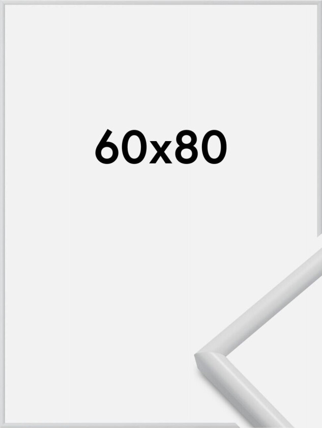 Ramme Galeria Hvit 60x80 Cm