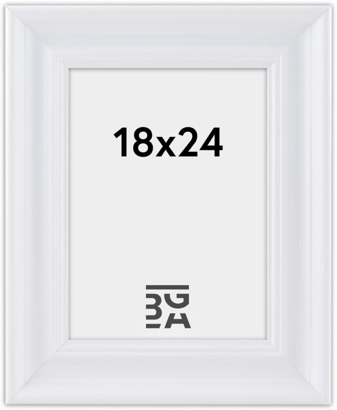 Focus Ramme Charleston Hvit 18x24 Cm