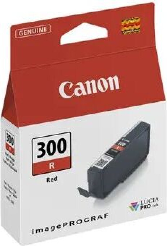 Blekk Rød Pfi-300 R - Pro-300