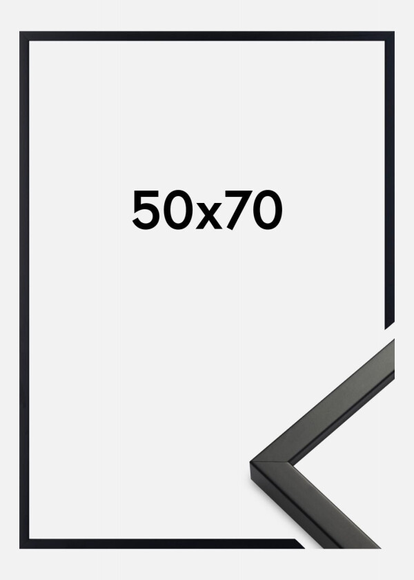 Ramme Exklusiv Svart 50x70 Cm